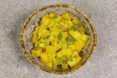 Salade de mangue fraîche